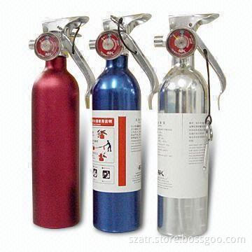 Fire Extinguisher Available in Red, Blue, Silver and Chrome Colors